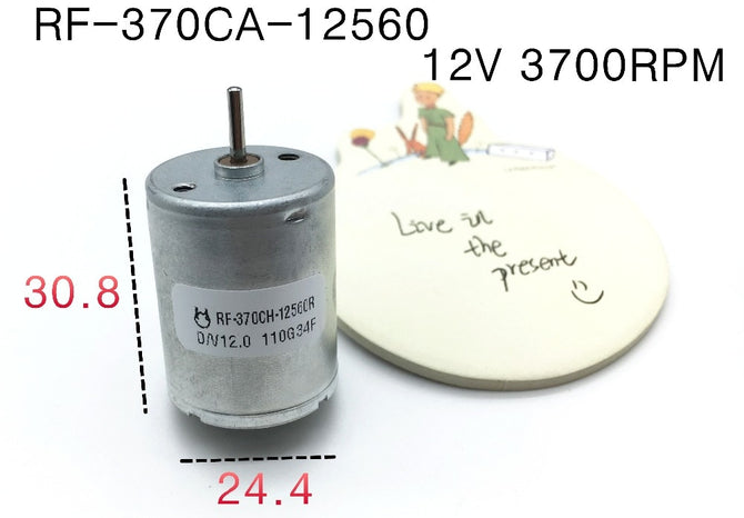 Instead original ! Motor RF-370CA-12560 Electronic model aircraft dedicated motor 12V 3700RPM