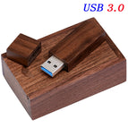 JASTER USB 3.0 wood strip + box memory stick custom LOGO usb flash drive 4GB 8GB 16GB 32GB 64GB pendrive U disk free shipping