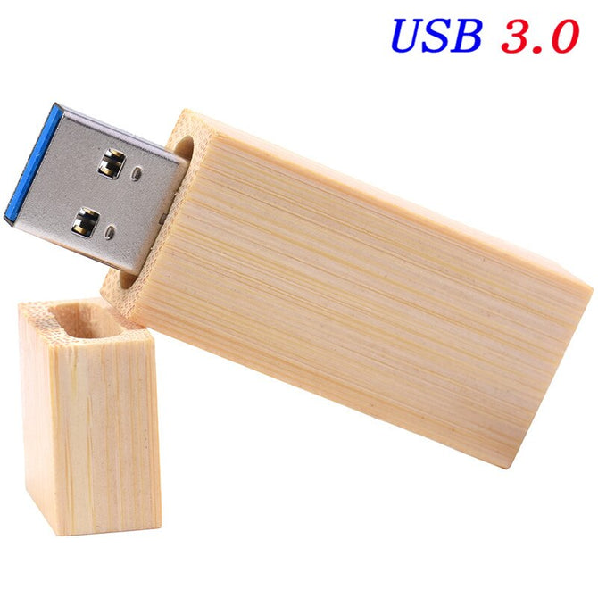 JASTER USB 3.0 wood strip + box memory stick custom LOGO usb flash drive 4GB 8GB 16GB 32GB 64GB pendrive U disk free shipping