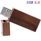 JASTER USB 3.0 wood strip + box memory stick custom LOGO usb flash drive 4GB 8GB 16GB 32GB 64GB pendrive U disk free shipping