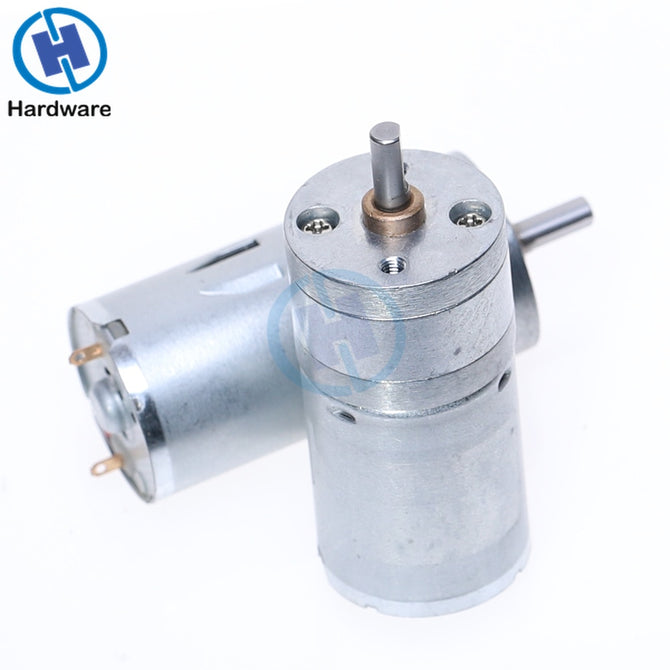 JGA25-370 DC Motor Geared Motor 6V 12V 24V High Torque Electric Gear M ...