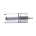 JGA25-370 Geared motor DC motor 6V 12V electric gear motor high torque 5/10/15/30/60/100/150/200/300/400/500/1000/1200 rpm