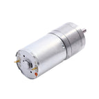 JGA25-370 Geared motor DC motor 6V 12V electric gear motor high torque 5/10/15/30/60/100/150/200/300/400/500/1000/1200 rpm