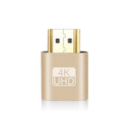 KEBIDU HDMI-compatible Virtual Display 4K DDC EDID Dummy Plug EDID Display Emulator Adapter Support 1920x1080P For Video