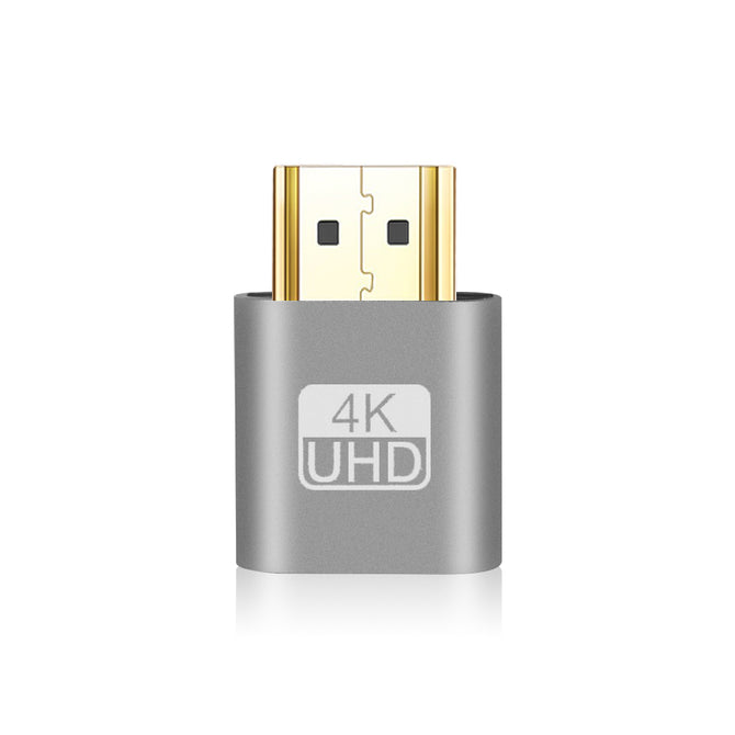 KEBIDU HDMI-compatible Virtual Display 4K DDC EDID Dummy Plug EDID Display Emulator Adapter Support 1920x1080P For Video
