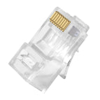 KINCO 1000 Pcs CAT6 Plug EZ RJ45 Network Cable Modular 8P8C Connector End Pass Through
