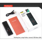 KKMOON Mini Handheld 40M Smart Digital Laser Distance Meter Range Rangefinder Portable USB Charging Distance Measuring Meter