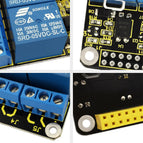 Keyestudio RPI 4-Channel 5V Relay Shield For Raspberry Pi 4B / CE Certification