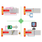 LAFVIN Super Starter Kit for Raspberry Pi, Model 4 3B+ 3B 3A+ 2B 1B+ 1A+ Zero W+ Diy Kit