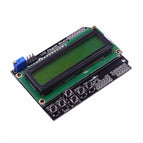 LCD Keypad Shield LCD1602 Module Display For arduino ATMEGA328 ATMEGA2560 For Raspberry pi 1602 Blue Green Screen Display Board
