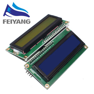 LCD1602+I2C LCD 1602 module Blue/Green screen PCF8574 IIC/I2C LCD1602 Adapter plate