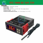 LED Digital Temperature Controller Thermostat Thermoregulator Temperature Sensor Relay Heating Cooling STC 1000 3000 3008