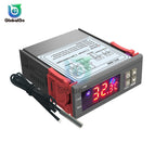 LED Digital Temperature Controller Thermostat Thermoregulator Temperature Sensor Relay Heating Cooling STC 1000 3000 3008