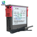 LED Digital Temperature Controller Thermostat Thermoregulator Temperature Sensor Relay Heating Cooling STC 1000 3000 3008
