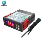 LED Digital Temperature Controller Thermostat Thermoregulator Temperature Sensor Relay Heating Cooling STC 1000 3000 3008