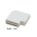 LED Strip Connector 2pin 8mm / 10mm 4pin 10mm Connectors For Led Strip Lights 5pcs/lot