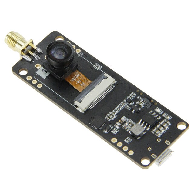 LILYGO® TTGO T-Journal ESP32 Camera Module Development Board OV2640 Camera SMA Wifi 3dbi Antenna 0.91 OLED Camera Board