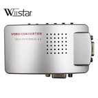 Laptop PC VGA to TV AV RCA Composite video adapter converter Switch Box Support S-video RGB NTSC/PAL Computer Signal usb converter fortnite micro usb converter