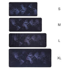 Large Gaming Mouse Pad Practical Operation Simple Conveninently World Map Mousepad Anti-slip Natural Rubber Mouse Mat