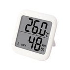 Large LCD Indoor Thermometer Hygrometer Humidity Gauge ℃/℉ with Magnet & Bracket