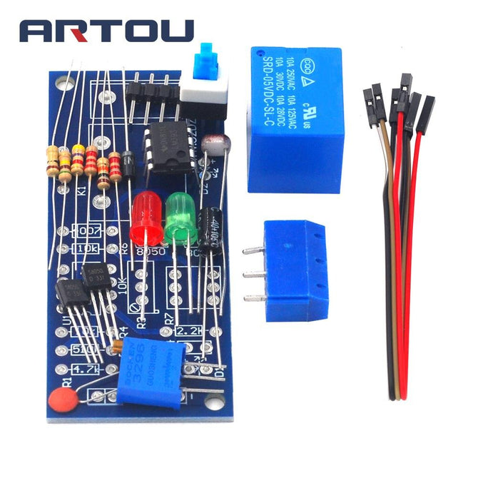 Light Control Switch Module Set Street Light Stair Light Automatic Control Switch Electronic DIY Kit Manual Circuit Board
