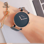 Luxury Brand Guou Watches Woman Sports Casual Genuine Leather Quartz Watch Business Ladies Simple Wristwatch relogio Clocks