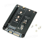 M.2 SSD adapter M2 SATA adapter NGFF M.2 key b converter M2. to 2.5 SATA 6Gb/s Power Connector Card with Enclosure Socket