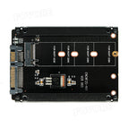 M.2 SSD adapter M2 SATA adapter NGFF M.2 key b converter M2. to 2.5 SATA 6Gb/s Power Connector Card with Enclosure Socket