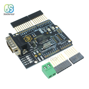 MCP2515 CAN Bus Shield Board Module SUB-D Connector Standard UART IIC SPI LED Indicator Controller CAN 4.8-5.2V for Arduino