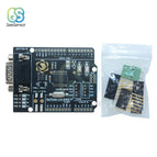 MCP2515 CAN Bus Shield Board Module SUB-D Connector Standard UART IIC SPI LED Indicator Controller CAN 4.8-5.2V for Arduino