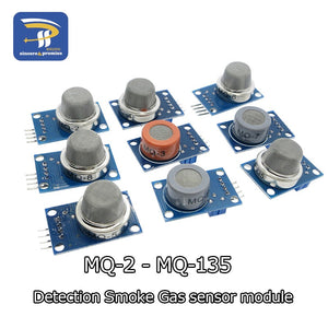 MQ-2 MQ-3 MQ-4 MQ-5 MQ-6 MQ-7 MQ-8 MQ-9 MQ-135 Detection Smoke methane liquefied Gas Sensor Module for Arduino Starter DIY Kit