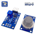 MQ-2 MQ-3 MQ-4 MQ-5 MQ-6 MQ-7 MQ-8 MQ-9 MQ-135 Detection Smoke methane liquefied Gas Sensor Module for Arduino Starter DIY Kit