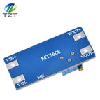 MT3608 DC-DC Adjustable Boost Module 2A Boost Plate Step Up Module with MICRO USB 2V-24V to 5V 9V 12V 28V