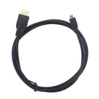 Micro HDMI-compatible To HDMI-compatible Cable 4K 1.5M Black for Raspberry Pi 4 Model B Model B Micro Cable Adaptor