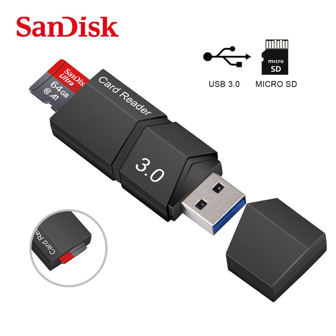 50 or 100pcs /lot Micro SD Card Reader USB 3.0 Card Reader 2.0 For USB Micro SD Adapter Flash Drive Smart Memory Card Reader SD Cardreader Wholesale price