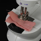 Mini Electric Handheld Sewing Machine 2018 Dual Speed Adjustment with Light Foot AC100-240V Double Threads Pendal Sewing Machine