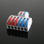 Mini Fast Wire Connector PT-222 SPL-62/42 SPL42 SPL62 32A Universal Wiring Cable Connector Push-in Conductor Terminal Block