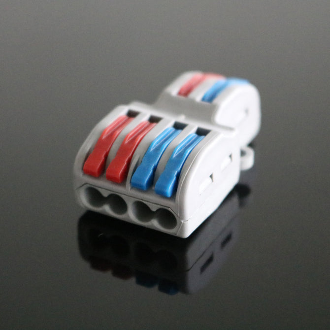 Mini Fast Wire Connector PT-222 SPL-62/42 SPL42 SPL62 32A Universal Wiring Cable Connector Push-in Conductor Terminal Block