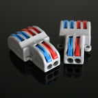 Mini Fast Wire Connector PT-222 SPL-62/42 SPL42 SPL62 32A Universal Wiring Cable Connector Push-in Conductor Terminal Block