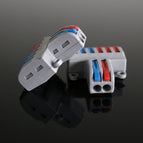 Mini Fast Wire Connector PT-222 SPL-62/42 SPL42 SPL62 32A Universal Wiring Cable Connector Push-in Conductor Terminal Block
