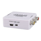 Mini Rca Cvsb Av To Rf Adapter 67.25Mhz 61.25Mhz Video Audio Tv Signal Switcher Box Converter