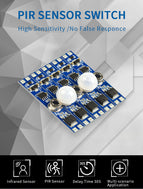 Mini Smart Automatic on/Off Infrared Detector Motion Sensor for Lighting Equipment