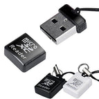 Mini Super Speed USB 2.0 Micro SD/SDXC TF Card Reader Adapter for Mac OS System