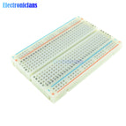 Mini Test Protoboard DIY Bread Board 400 Tie Points Holes Universal Solderless PCB Breadboard For Bus Test Circuit Board MB102 wholesale bulk price