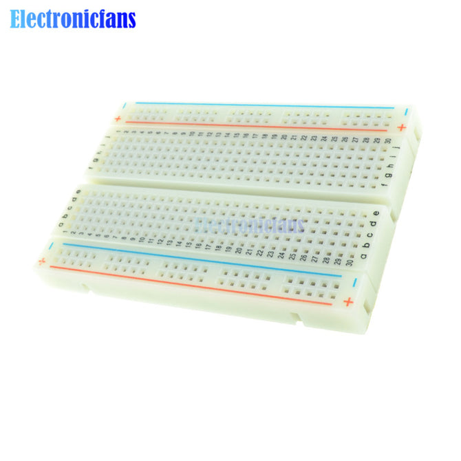Mini Test Protoboard DIY Bread Board 400 Tie Points Holes Universal Solderless PCB Breadboard For Bus Test Circuit Board MB102 wholesale bulk price