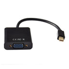Mini Thunderbolt Mini DisplayPort Display Port Mini DP To VGA Cable Adapter 1080P