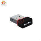 Mini USB 2.0 802.11n Standards 150Mbps Wifi Network Adapter Support 64/128 bit WEP WPA Encryption for Windows Vista MAC Linux PC