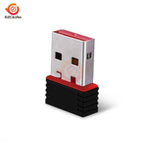 Mini USB 2.0 802.11n Standards 150Mbps Wifi Network Adapter Support 64/128 bit WEP WPA Encryption for Windows Vista MAC Linux PC