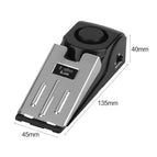 Mini Wireless Vibration Triggered Home Wedge Shaped Stopper Alert Security System Door Stop Alarm Block Blocking System