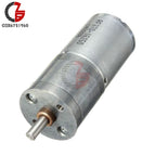 Motor Speed Reduction Gear Motor Electric 12V DC 60RPM Powerful Torque 25mm